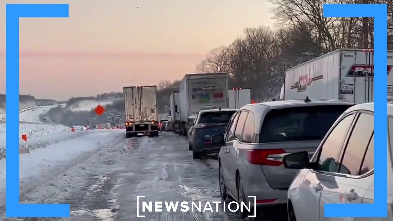 Driver stuck for over 15 hours with kids in traffic jam speaks from Virginia | Morning in America