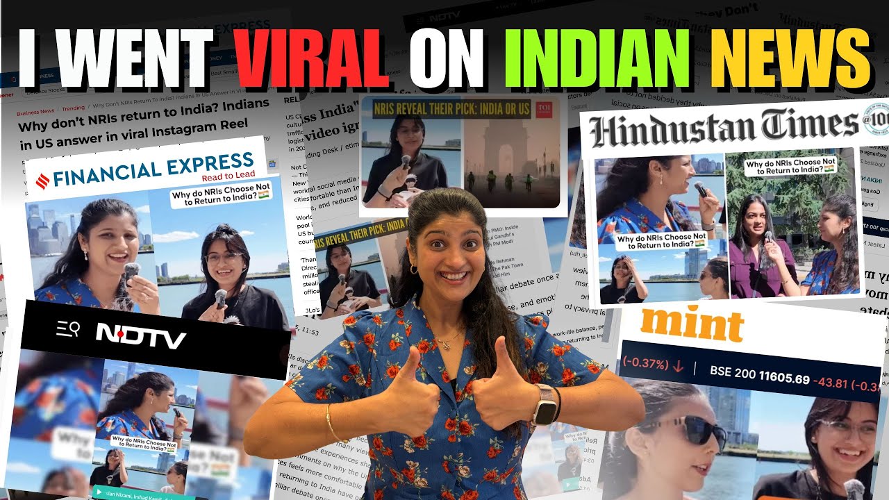 I Went VIRAL & Made Headlines in India | Albeli Ritu