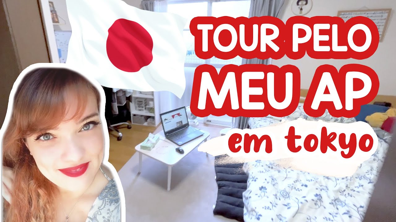 TOUR pelo meu novo APARTAMENTO em TOKYO JAPÃO
