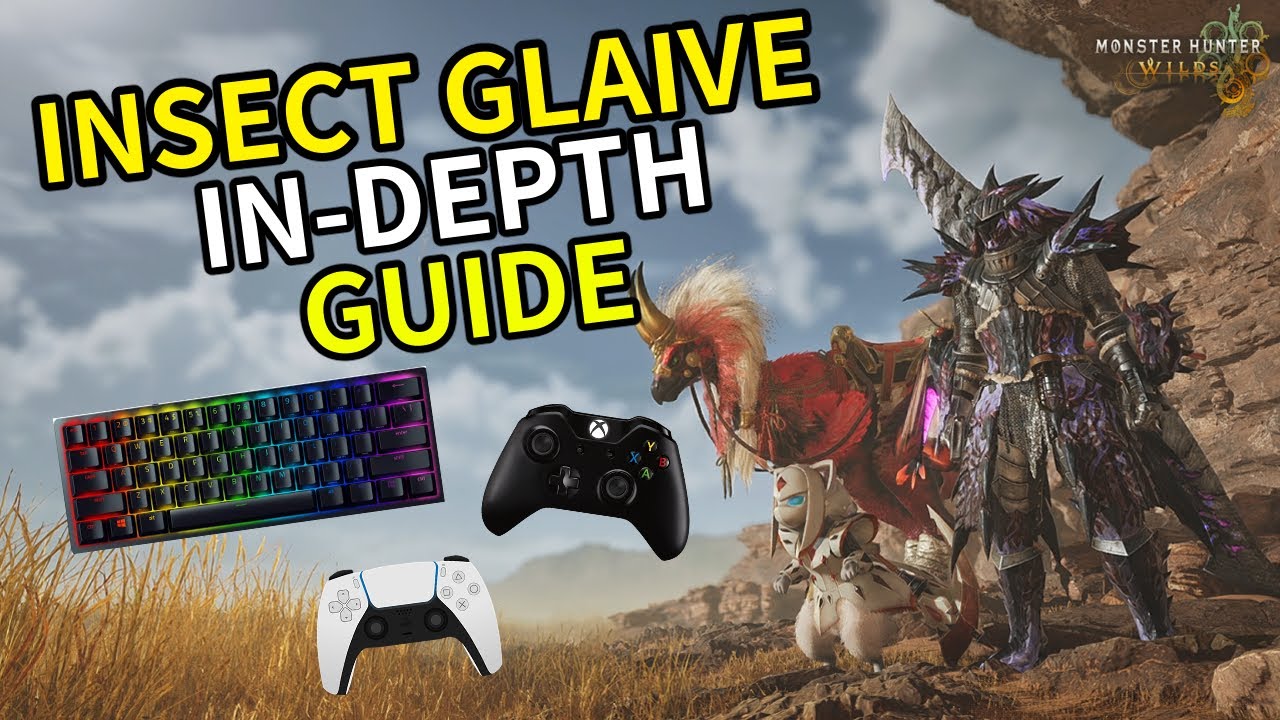 MONSTER HUNTER WILDS | INSECT GLAIVE MASTER CLASS | MOUSE AND KEYBOARD | CONTROLLER