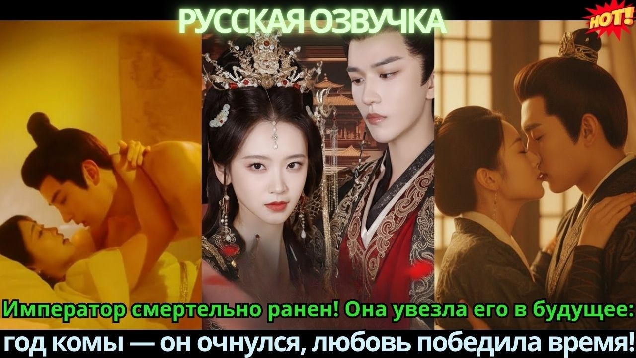Император смертельно ранен! Она увезла его в будущее: год комы — он очнулся, любовь победила время!
