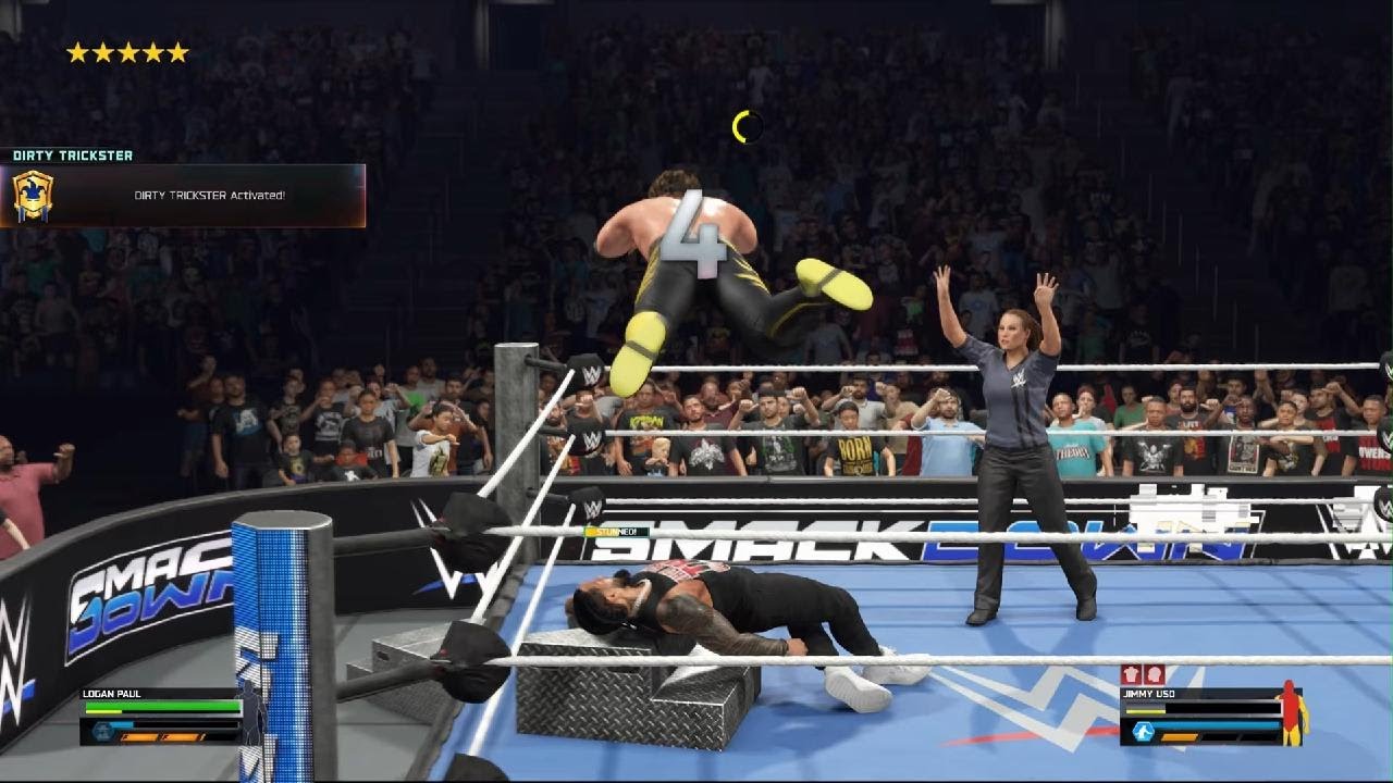 Jimmy wouldn't  stay down