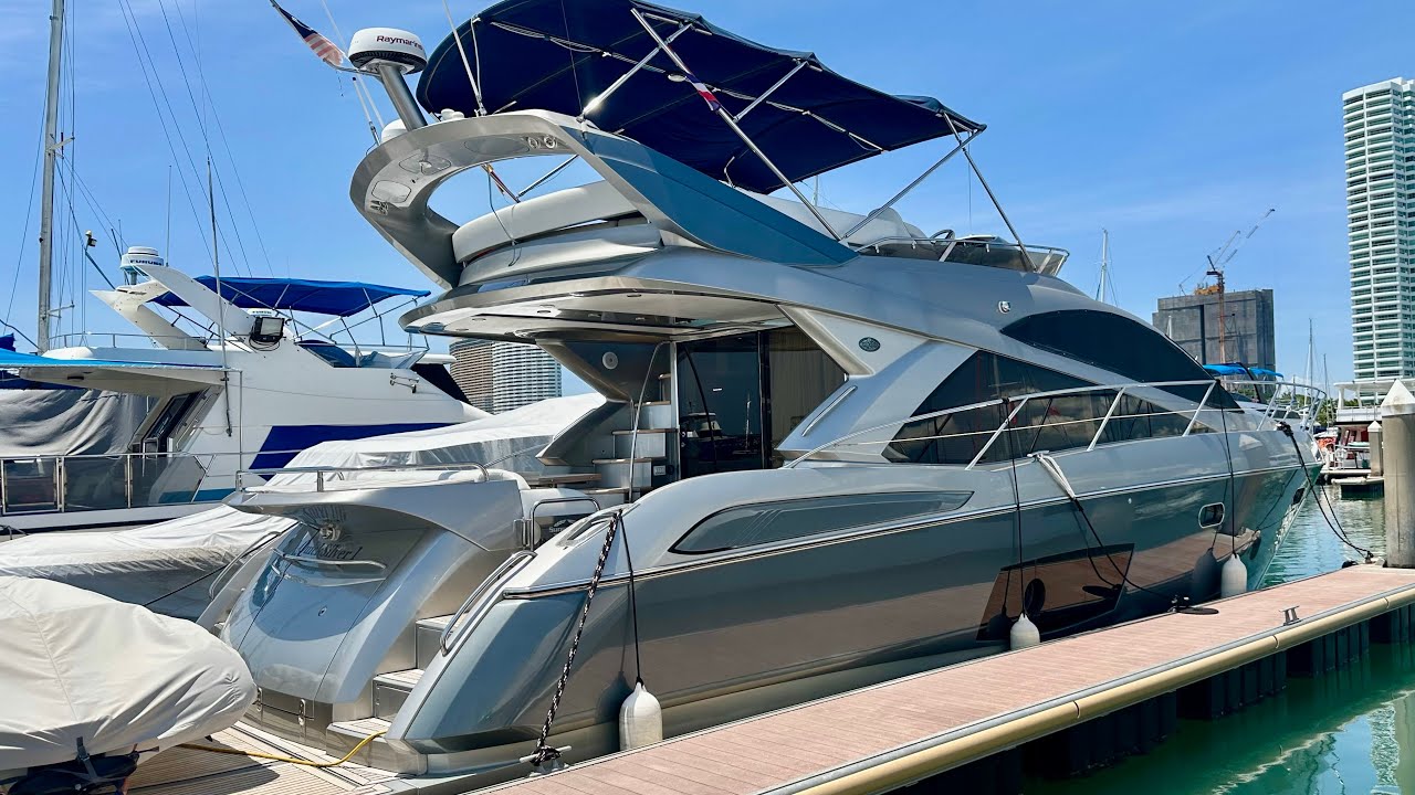 On board the 2013 Sunseeker 53 Manhattan “QUICKSILVER”