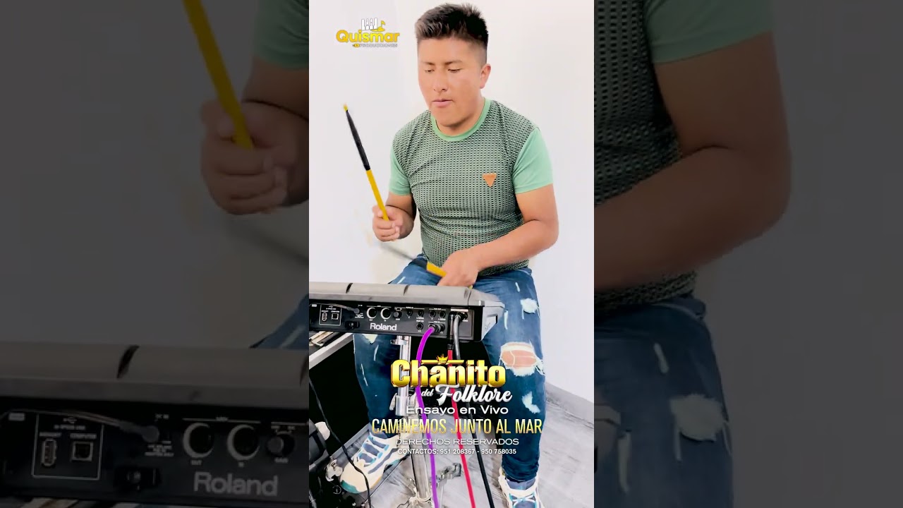 Chanito del Folklore - Caminemos junto al mar - Ensayo en vivo 
