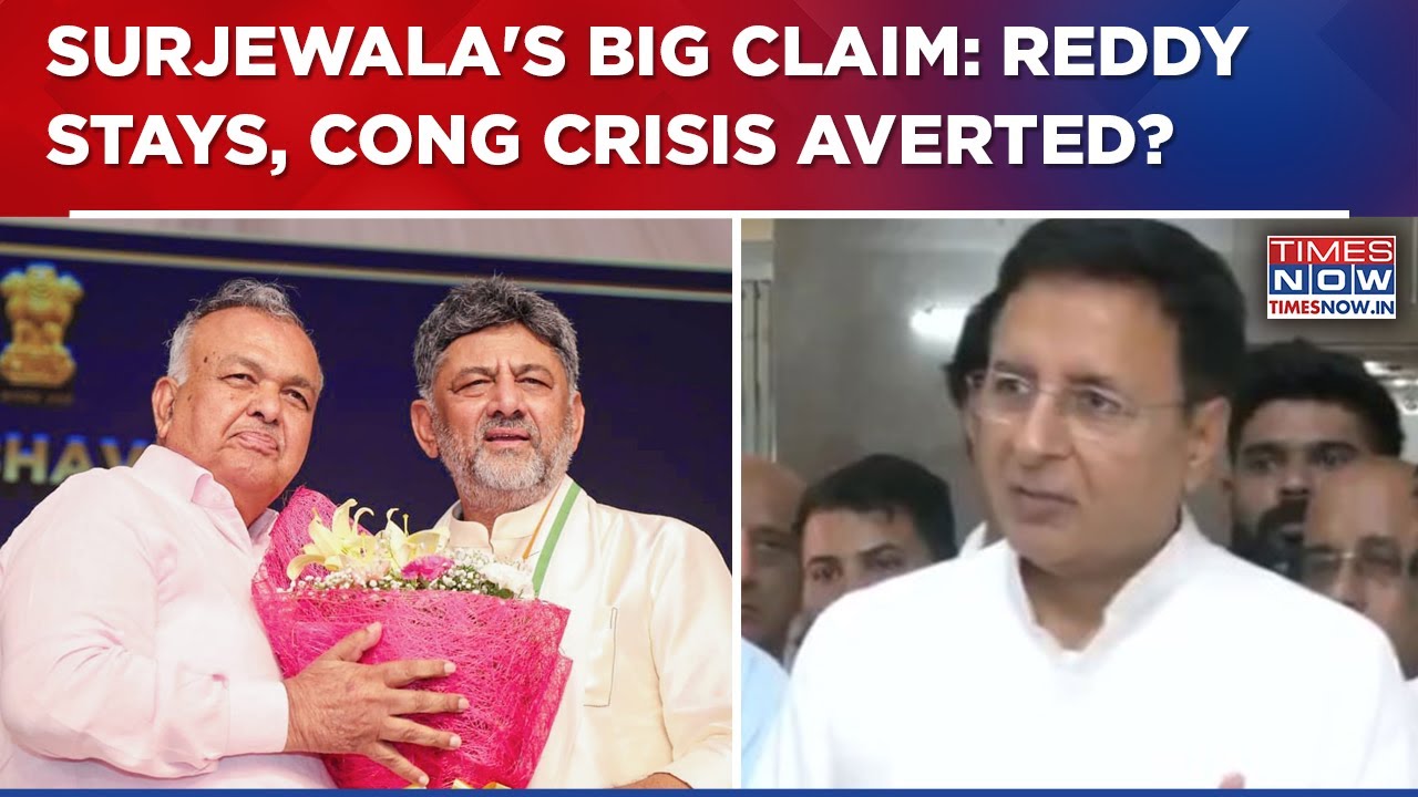 Karnataka Cabinet Crisis Averted? Surjewala Says Ramalinga Reddy Withdraws Resignation