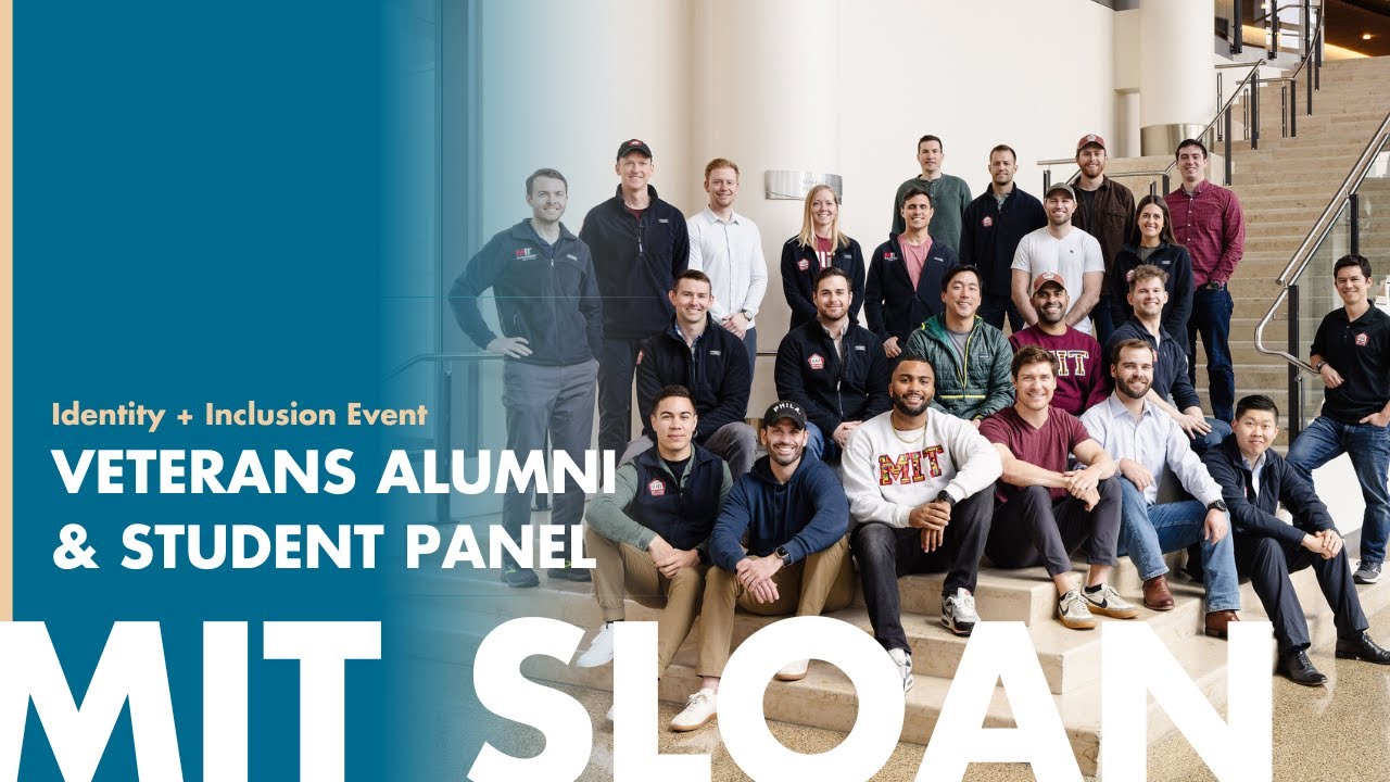 From the Military to an MBA – Veterans Share Their Experience | MIT Sloan