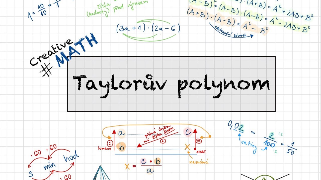 Taylorův polynom - Postup ře&scaron;en&iacute;