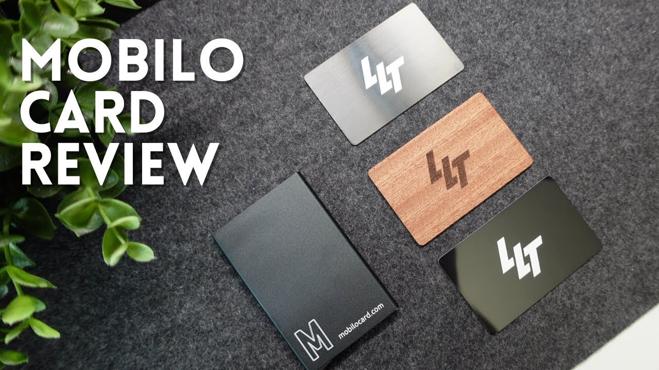 The SMARTEST Business Card on the Market? Mobilo Card  -- Smart Business Card Review