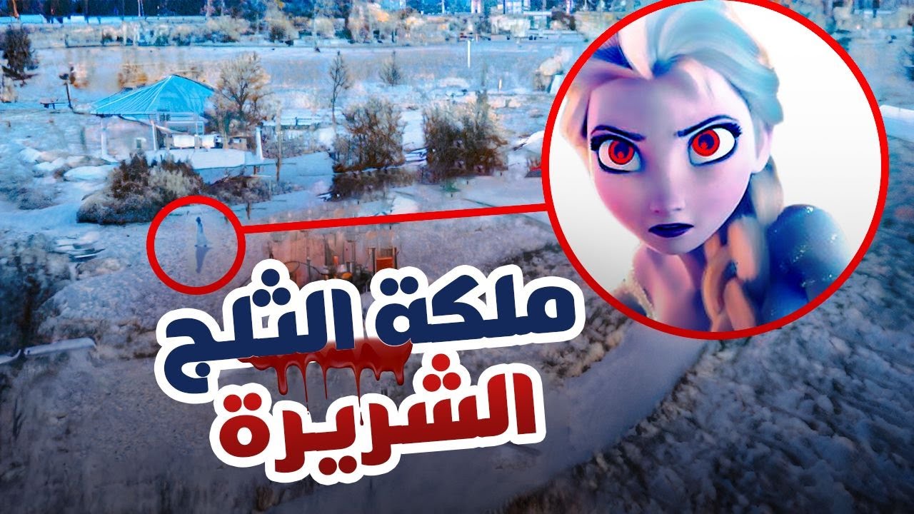 طائرة بدون طيار تلتقط السا من FROZEN 2 الساعة 3 فجراً! ايلسا دخلت منزلي (مخيف!!)