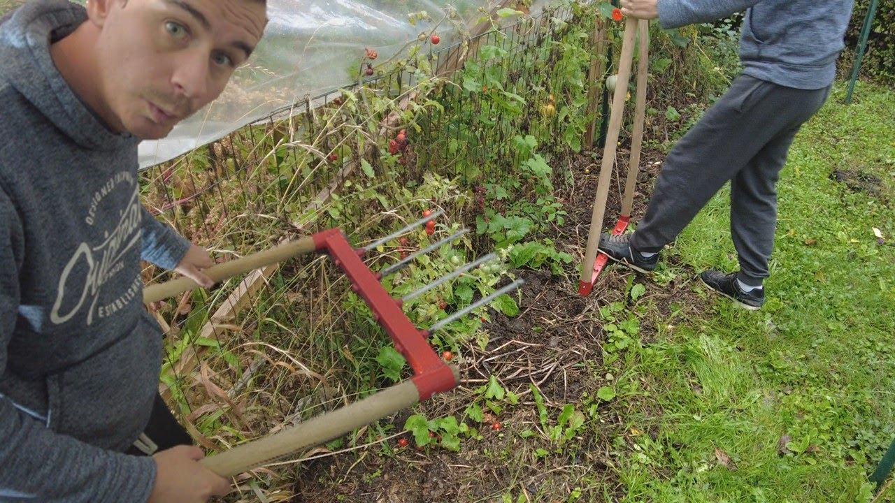Fabriquer une grelinette pour préparer le potager