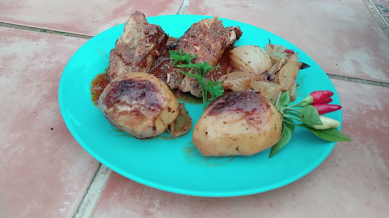 Costillar al horno
