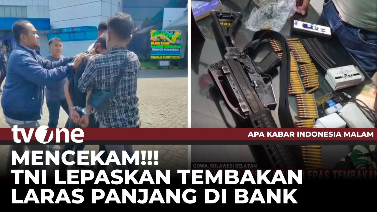 Oknum TNI Bawa Senjata Laras Panjang Mengamuk di Bank | tvOne