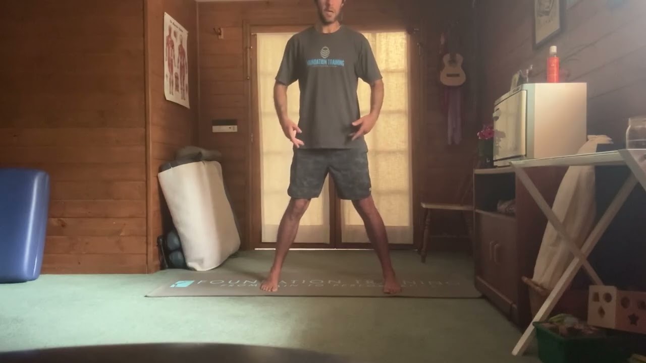 Strength and Balance for the Legs - Walk the Square, Squats, Popiltus, Step Ups