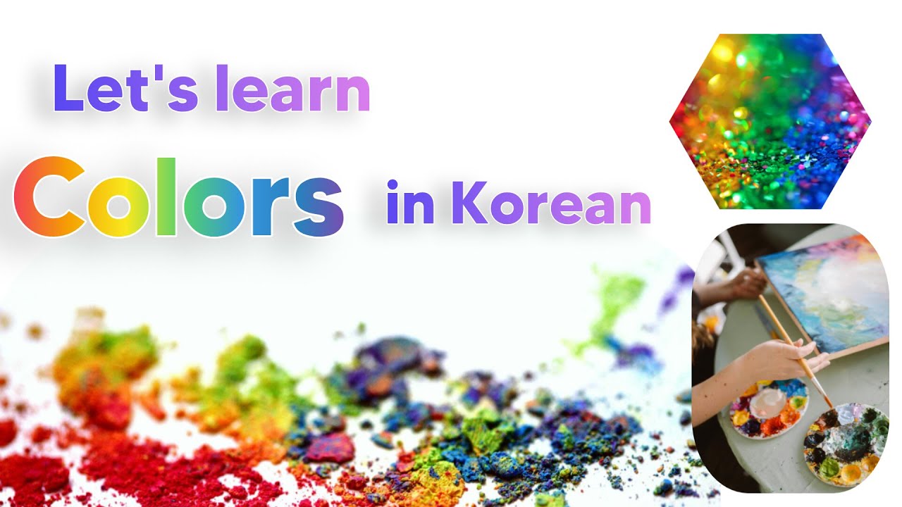 Learn Korean Colors + 150 Useful Korean Words | Vocabulary for Beginners