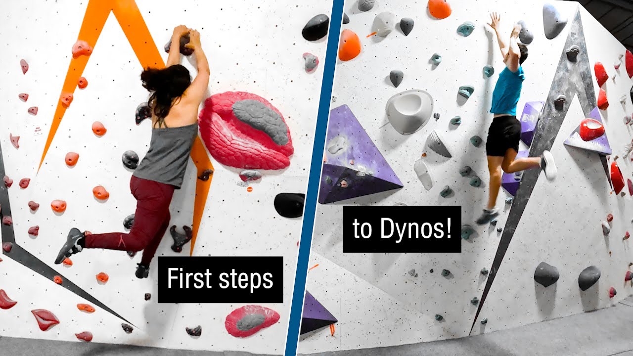 Nervous of Dynos? Jules Astier Teaches Me The First Steps! || Bouldering When Older and Shorter!