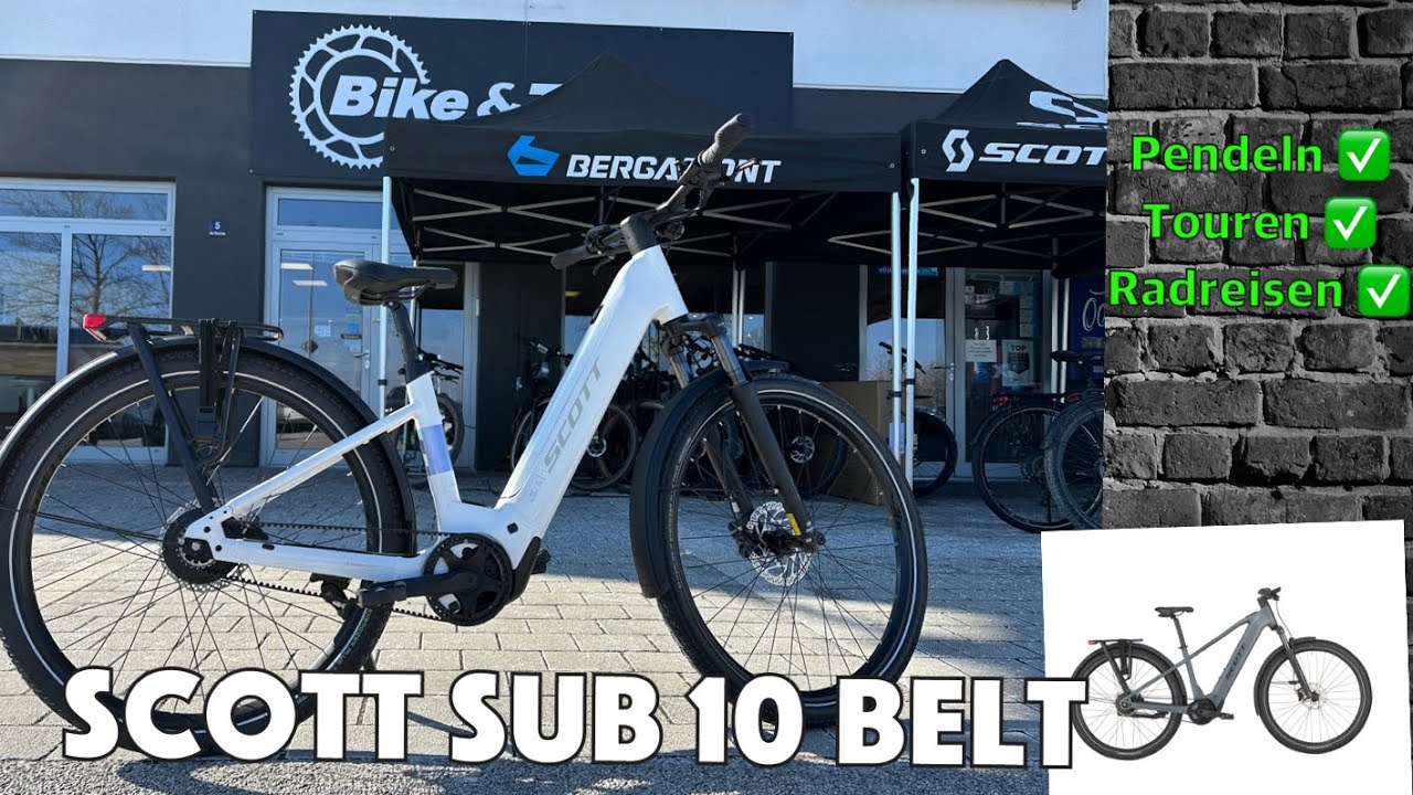 E-Bikes 2025 Scott Sub 10 Belt . Kann es Riese & Müller gefährlich werden ?