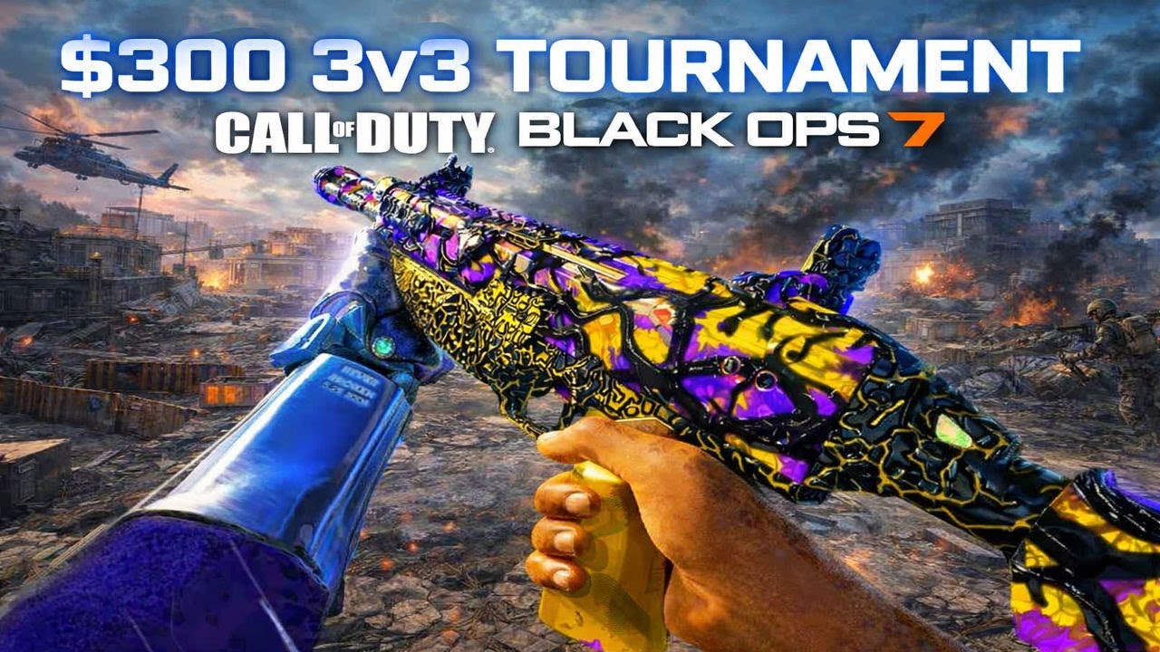 Финал турнира по Black Ops 7 в формате 3 на 3 с призовым фондом 300 долларов!
