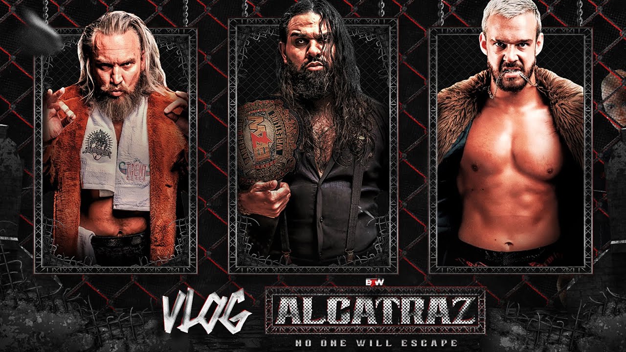 PREMIER MATCH EN CAGE : UN SHOW HISTORIQUE POUR BZW - Vlog Alcatraz