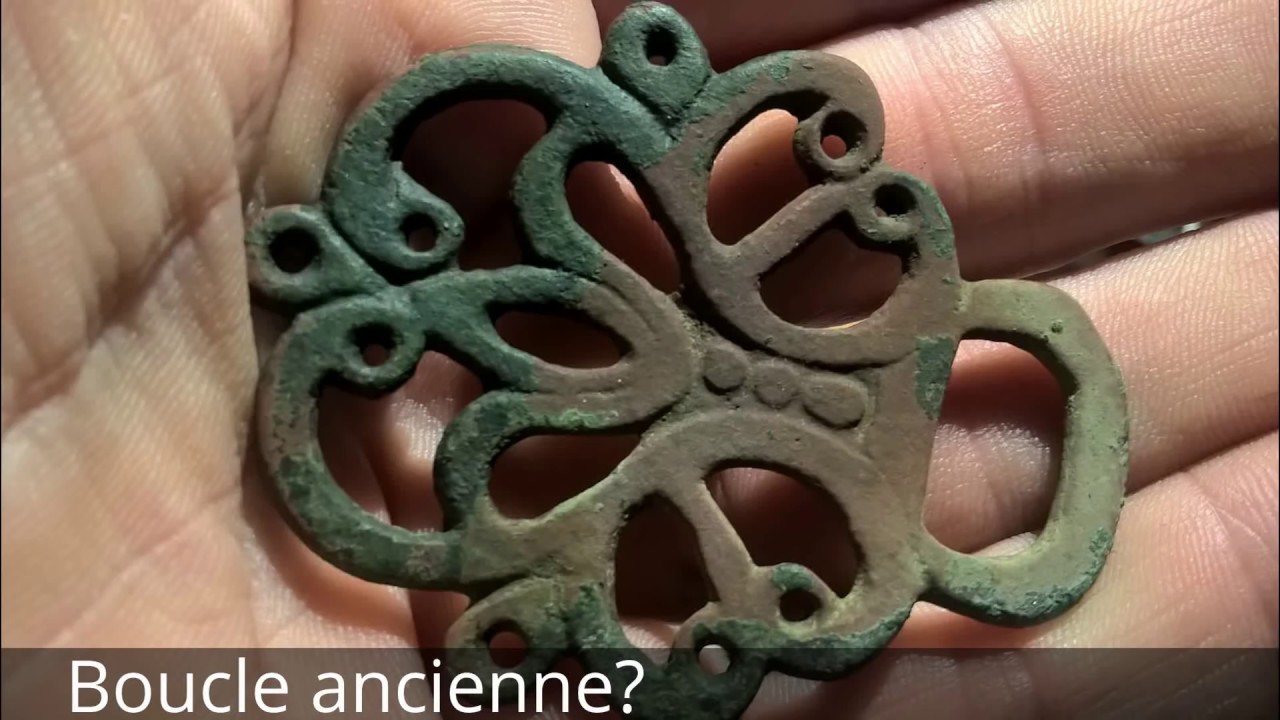 Sortie détection de métaux : Fibule / Sesterce / Crucifix...
