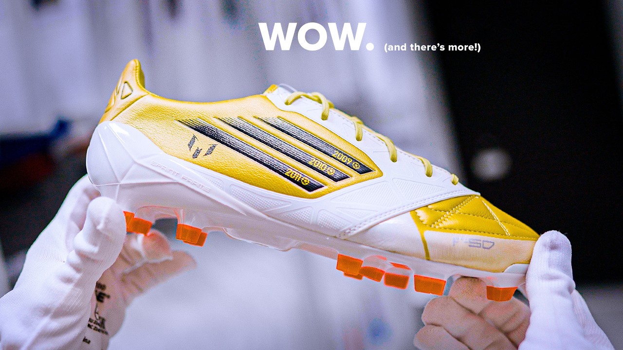 Inside adidas' SECRET archive (and I dug out some COLD F50s!) 😳