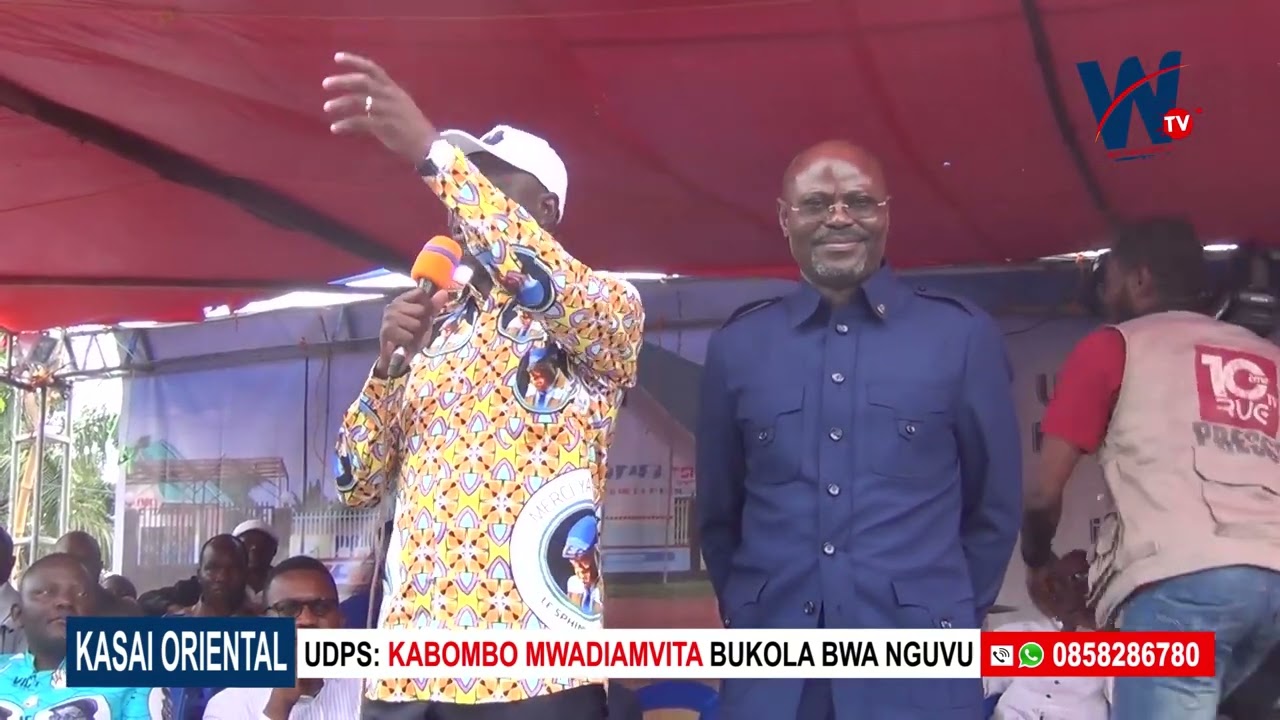 K.OR: UDPS: GUY KABOMBO  HONORE LE PARTI À TSHILENGE, AUGUSTIN KABUYA LE LOUE