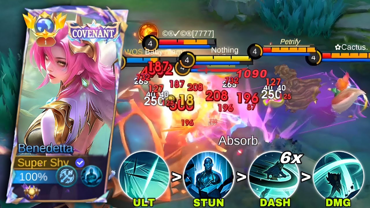 НОВЫЙ СЕКРЕТНЫЙ РЫНОК BENEDETTA X6 ЗА 2 СЕКУНДЫ (Benedetta сломана) | MOBILE LEGENDS