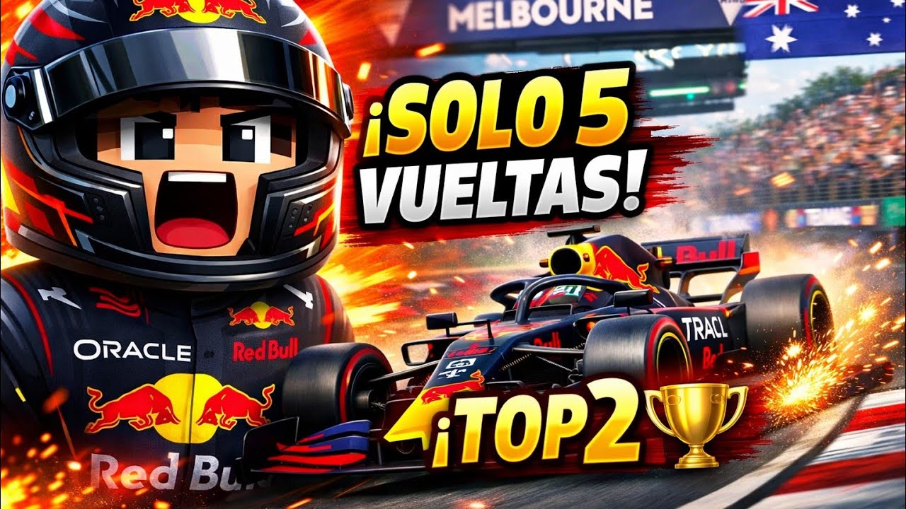 INTENTÉ CONSEGUIR PODIO EN SOLO 5 VUELTAS… ¡Y PASÓ ESTO! 🏎️🔥 | F1 Challenge