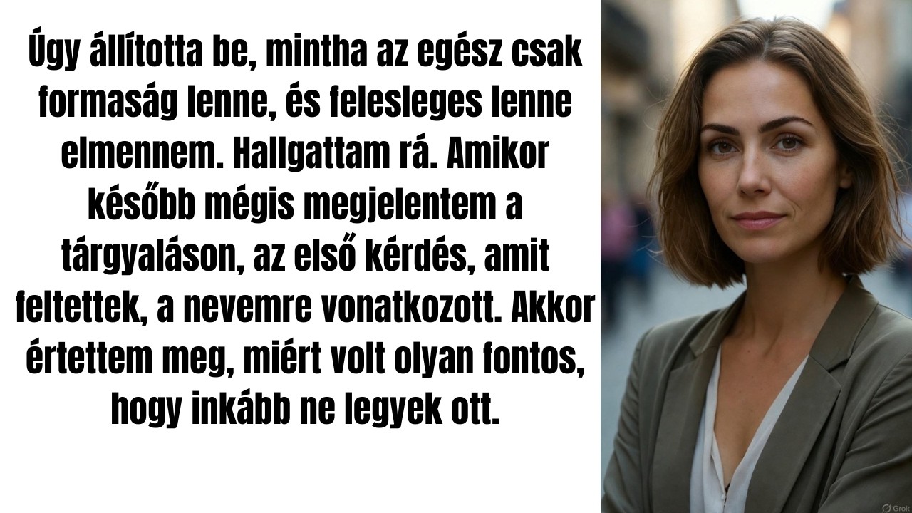 Anyám azt mondta, nem számít a jelenlétem — a tárgyaláson mégis rólam kérdeztek