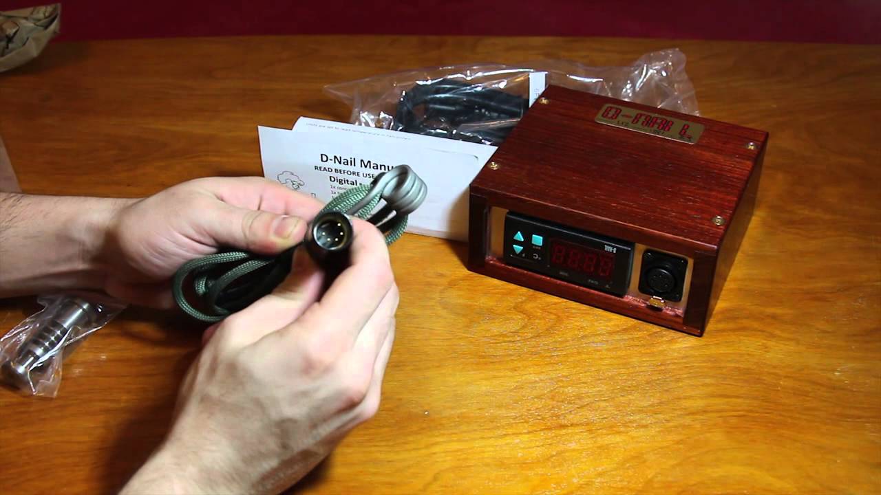 The DNail Review (Digital Essential Oil Vaporizer ) Unboxing