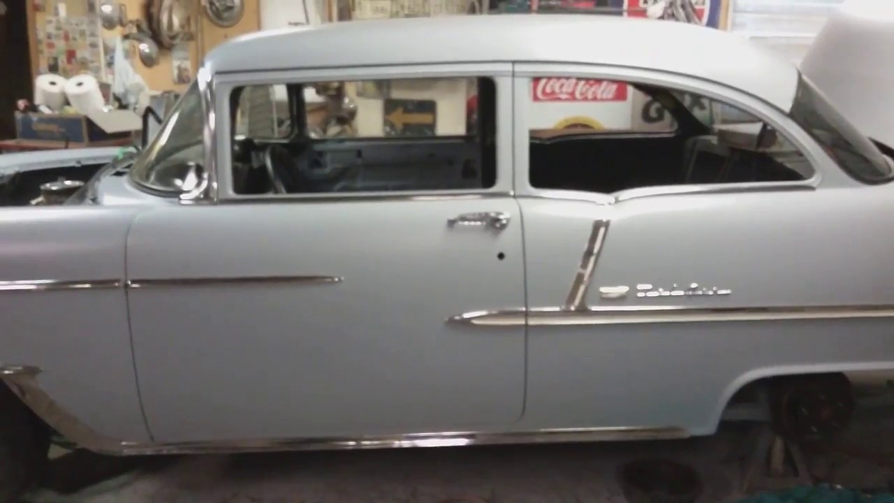 1955 Chevrolet 210 Two door post 409 5-speed