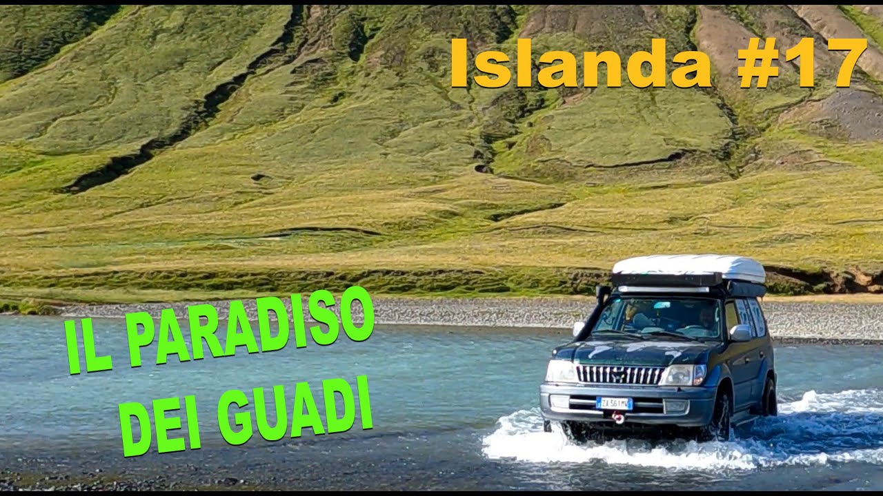ISLANDA #17 Guadi e le più belle piste islandesi 🌍 Viaggio in fuoristrada camperizzato 😊 vanlife