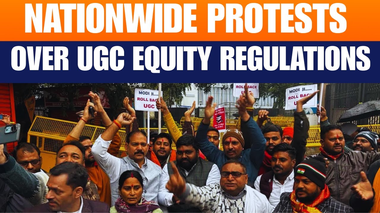 Nationwide Protests Erupt Over UGC Equity Regulations 2026 | News9