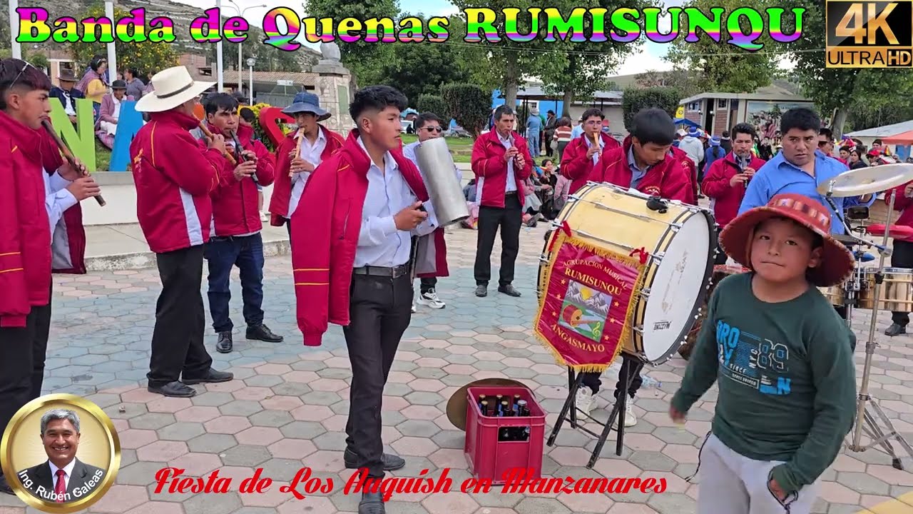 Banda de quenas RUMISUNQU de Angasmayo-Perú. Mix de huaynos. #auquish #huancayo