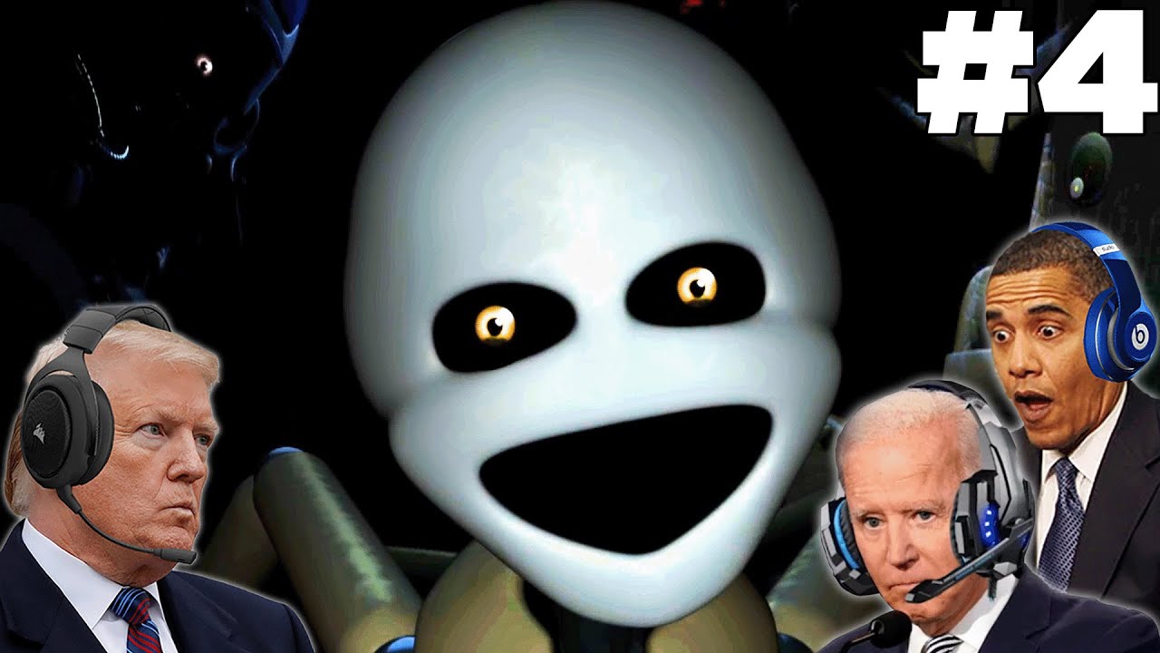 Президенты США играют в Five Nights at Freddy's Sister Location (FNAF SL), часть 4