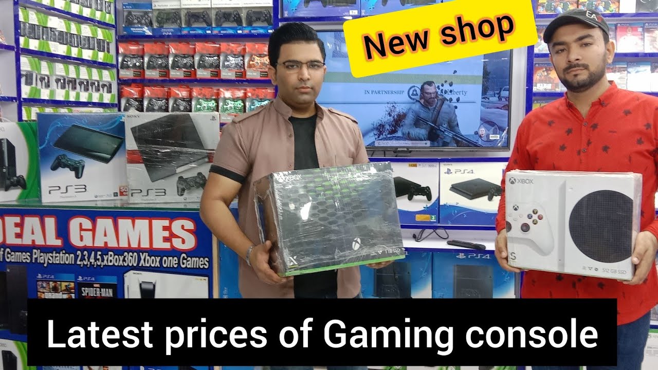 Used jailbreak Gaming console Prices Of Xbox seires X Ps5 Ps4 at Rainbow Center Saddar Karachi