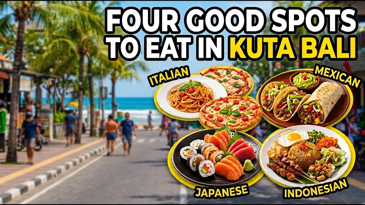 Four Good Spots To Eat In Kuta Bali
