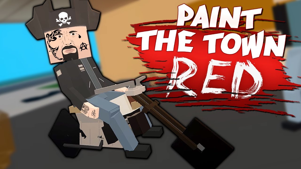 BIKERS HAVE INVADED!! - New Castle & More Workshop Creations - Paint The Town Red Gameplay