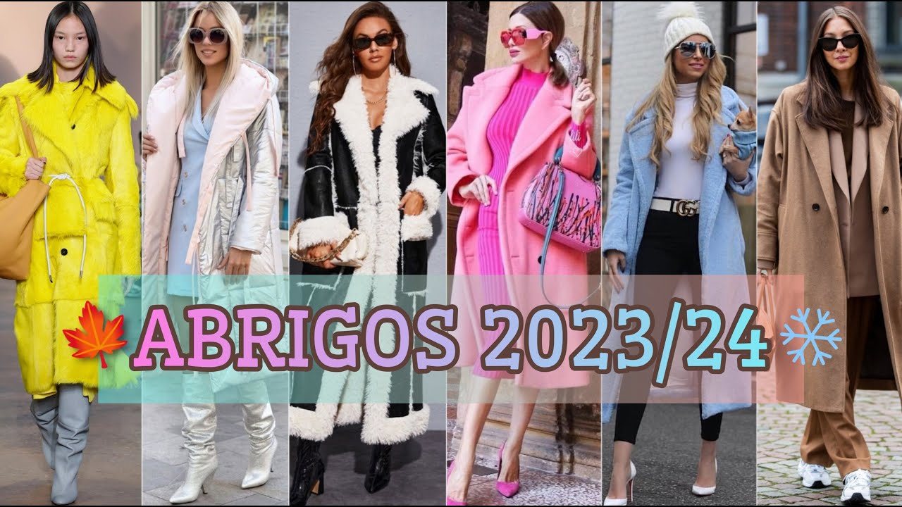 ESPECTACULARES ABRIGOS 2023/24 🧥🤩 ULTIMAS TENDENCIAS PARA LUCIR ELEGANTE Y CON ESTILO