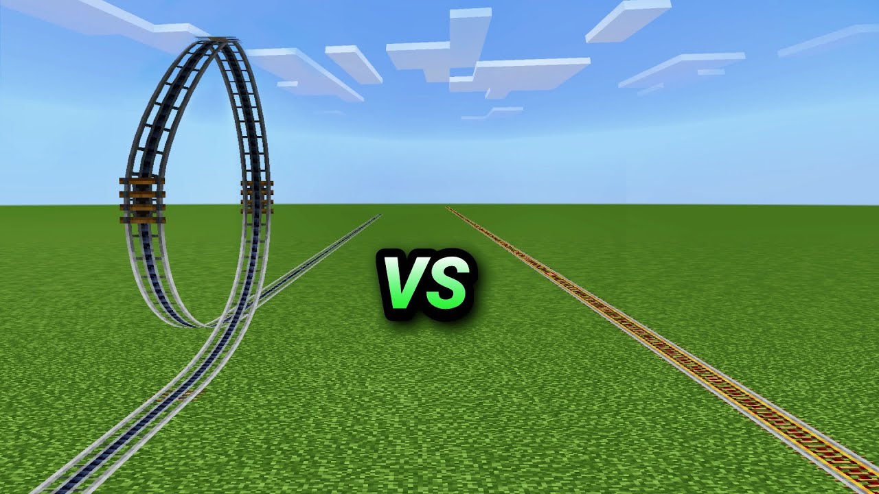 AKU MENCOBA MOD RAIL YANG KEREN DI MINECRAFT