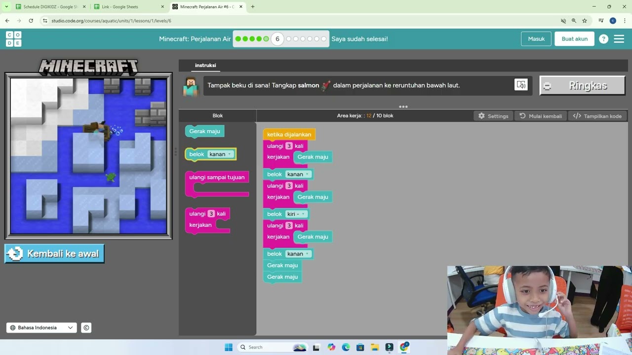 🚀 Learn While Playing: Coding Minecraft Voyage Aquatic with Jojo