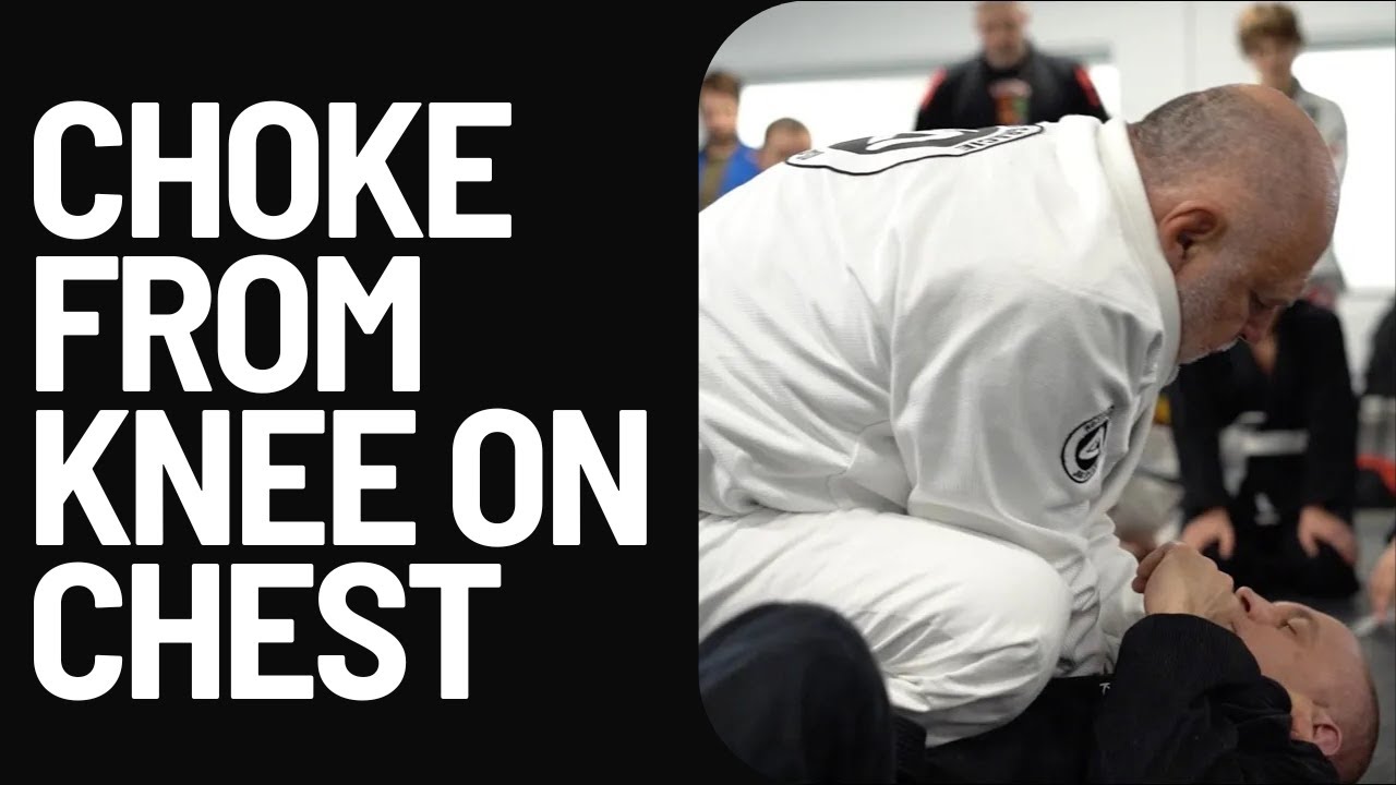 Mauricio Gomes Teaches Choke from Knee on Chest | Kingston Jiu Jitsu Seminar