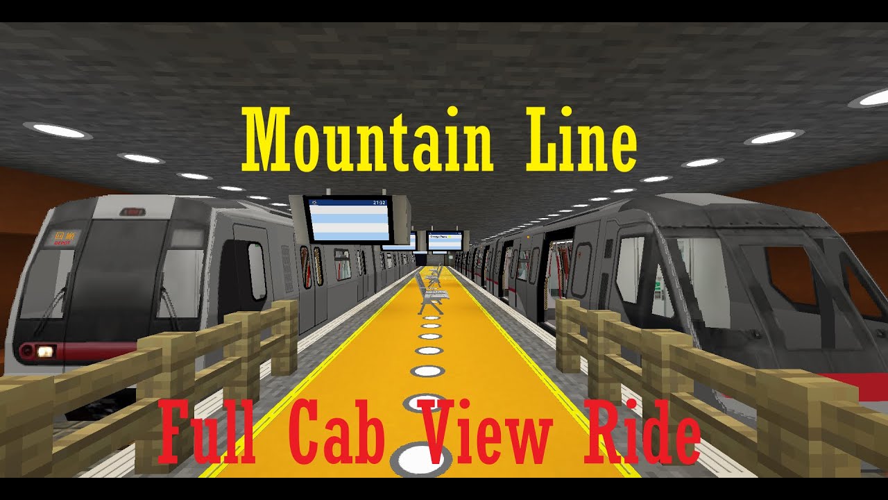 Mountain Transit: Full Mountain Line Cab Ride with A-Train (Lefting - Orange Peaks)