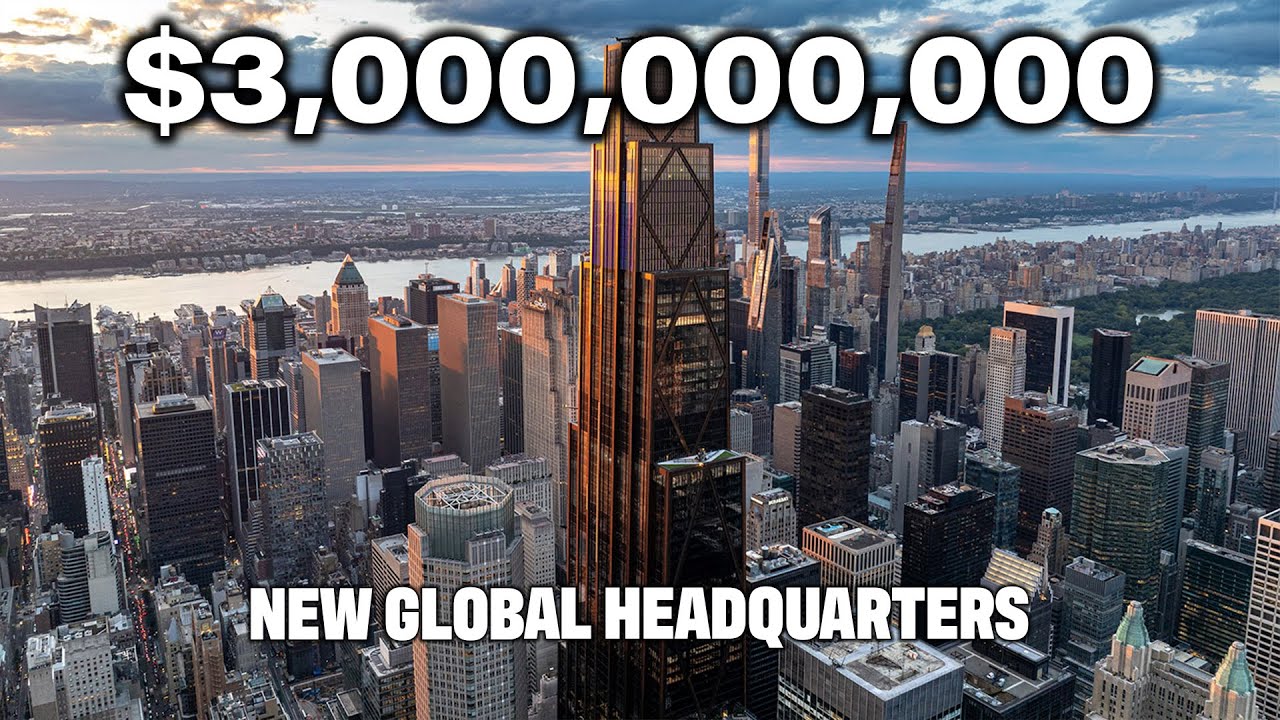 JPMorgan Chase’s $3,000,000,000 Global HQ at 270 Park Ave | NYC’s Tallest All-Electric Office Tower