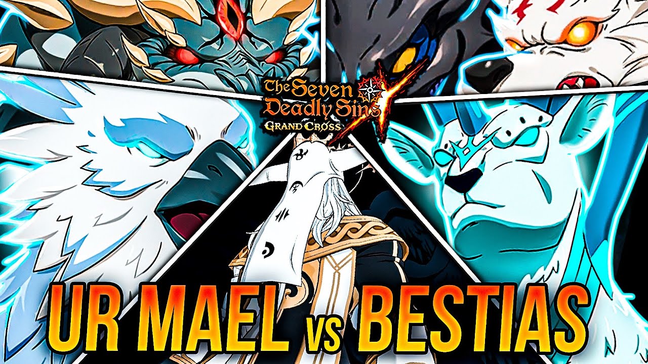 UR MAEL ROTÍSIMO VS BESTIAS DEMONIACAS!!!📈 PÁJARO LOBOS DRAGÓN! 🙂 | Seven Deadly Sins: Grand Cross