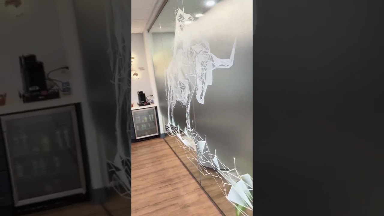 Custom Conference Room Window Graphics Installation | CoolVu of NE Columbus