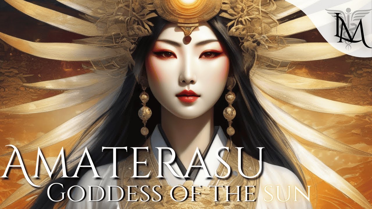 Amaterasu, The Japanese Goddess of The Sun (Japanese mythology)