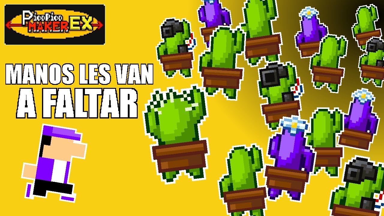 La REBELI&Oacute;N de los CACTUS en PicoPico Maker Ex | Platform Creator