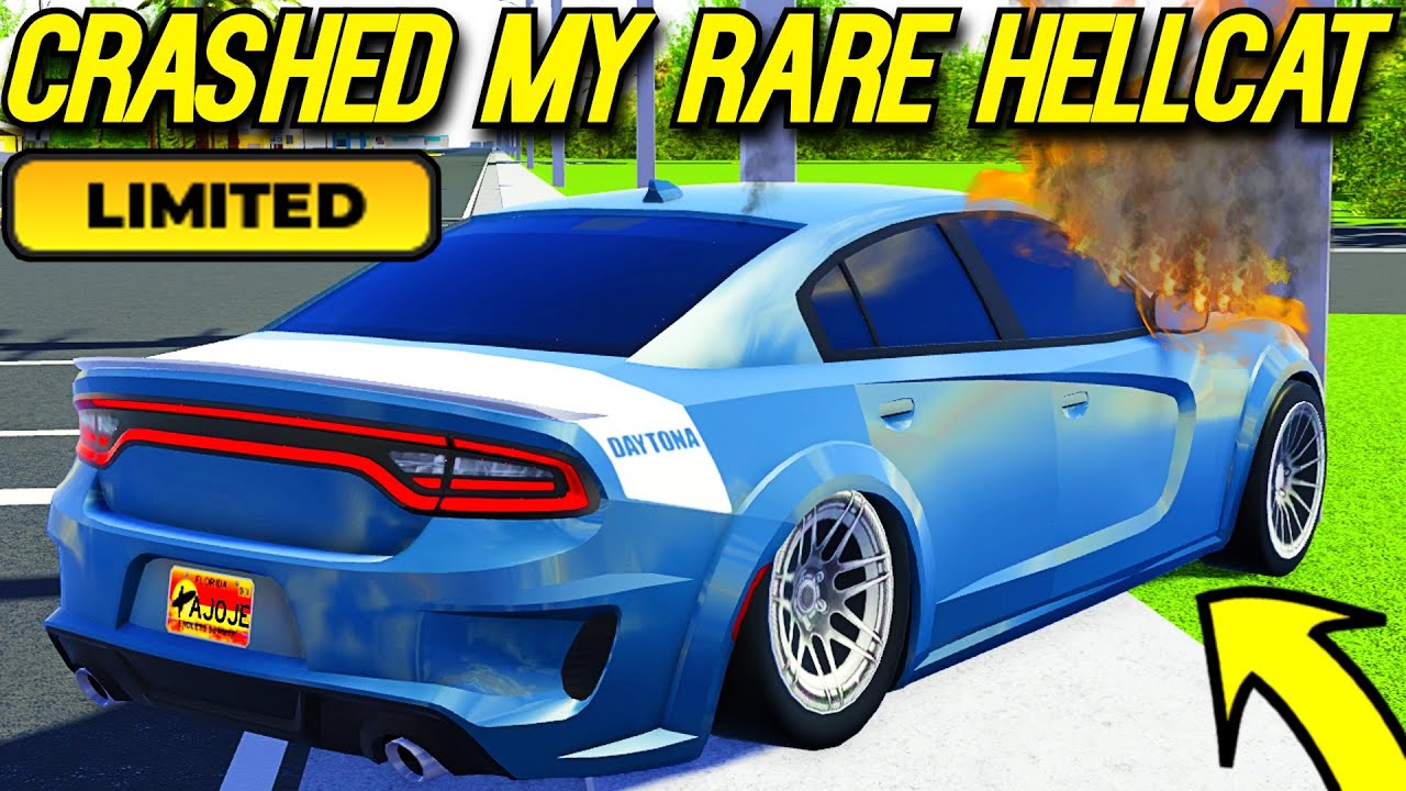 Roblox Roleplay - Я РАЗБИЛ СВОЙ РЕДКИЙ 1000-СИЛЬНЫЙ HELLCAT!