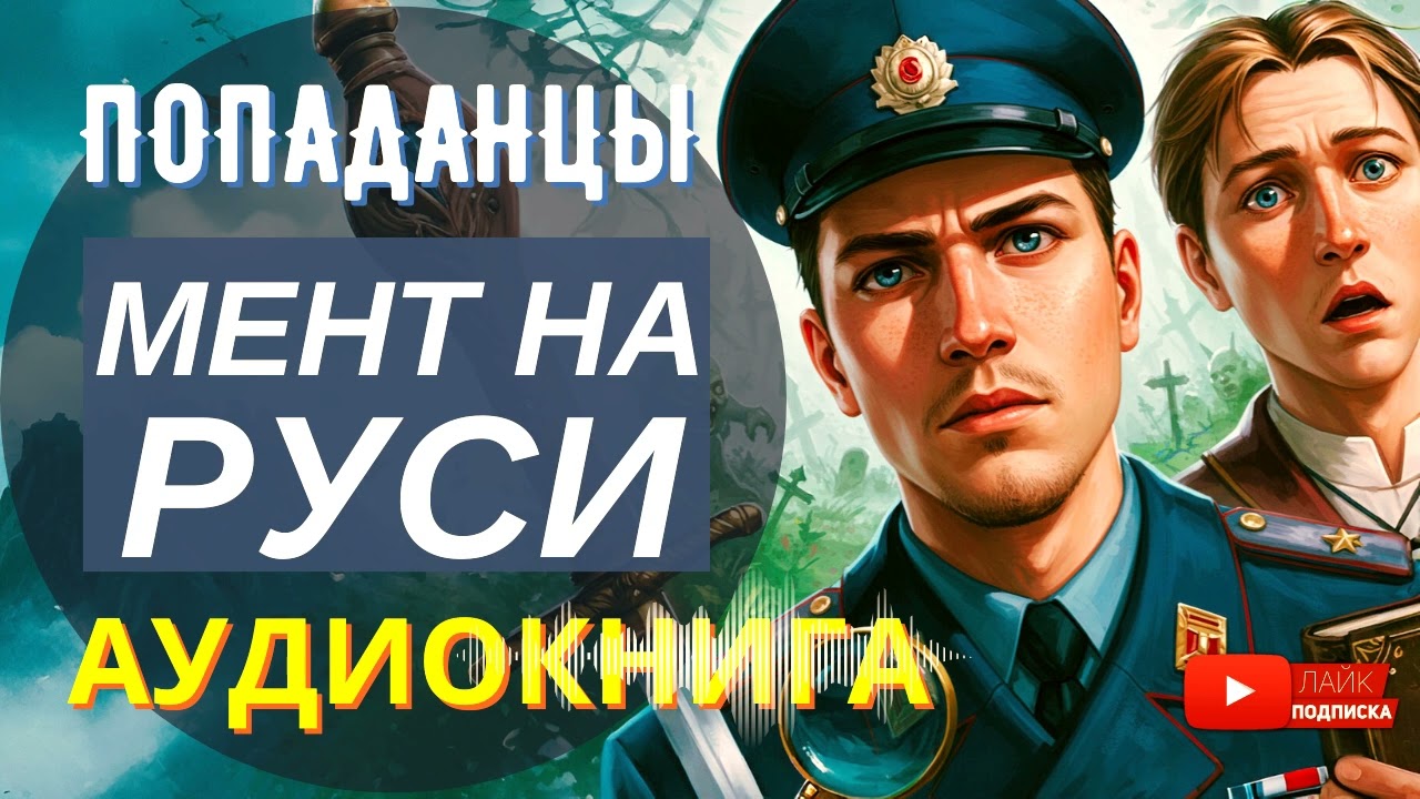 АУДИОКНИГА ПОЛНОСТЬЮ 🌲👮‍♂️ МЕНТ НА РУСИ: Баба Яга, Вы арестованы! / #Попаданцы #юмор русское фэнтези