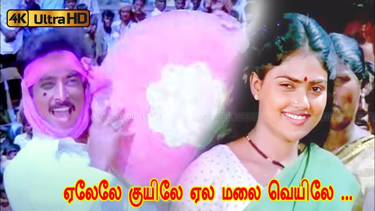 ஏலேலே குயிலே ஏல மலை வெயிலே பாடல் | elalam kuyiley elemara veyiley song | Karthik, Nirosha love song.